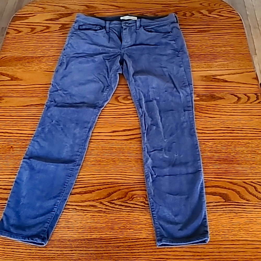 GAP Dark Indigo Fine Wale Cords Size 6
